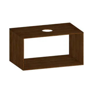 SCALIDO-Konsolenplatte m. Rahmen f Waschtisch US 822x430x510mm 1 Ausschn mittig Farbvar S