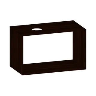 SCALIDO-Konsolenplatte m. Rahmen f Waschtisch US 922x560x510mm 1 Ausschn. links Farbvar E