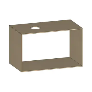 SCALIDO-Konsolenplatte m. Rahmen f Waschtisch US 922x560x510mm 1 Ausschn. links Farbvar K
