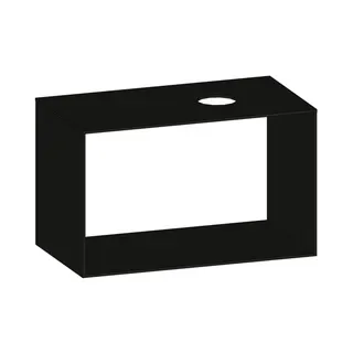 SCALIDO-Konsolenplatte m. Rahmen f Waschtisch US 922x560x510mm 1 Ausschn rechts Farbvar A