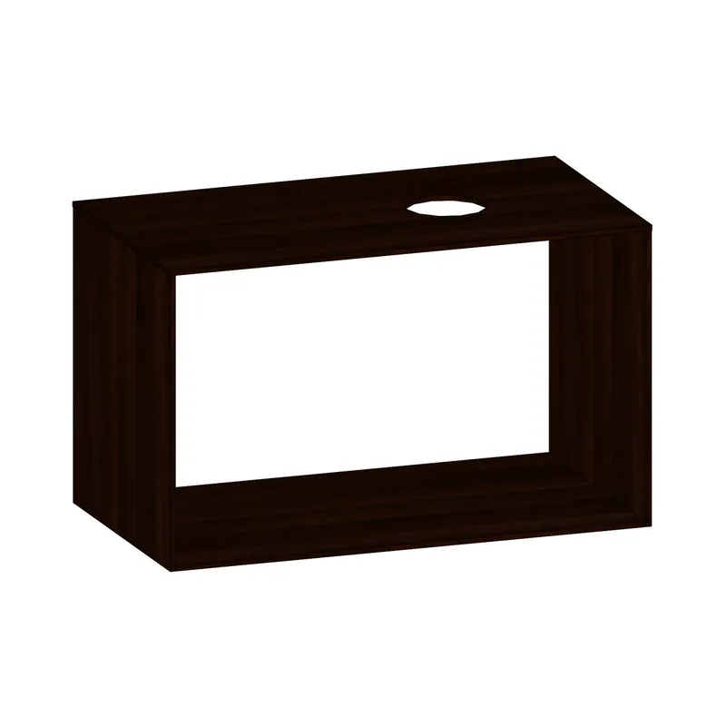 SCALIDO-Konsolenplatte m. Rahmen f Waschtisch US 922x560x510mm 1 Ausschn rechts Farbvar E