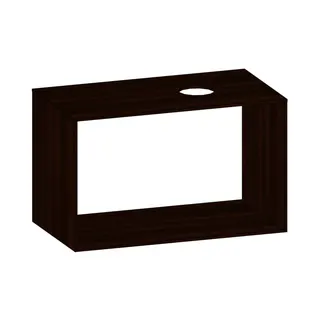SCALIDO-Konsolenplatte m. Rahmen f Waschtisch US 922x560x510mm 1 Ausschn rechts Farbvar E