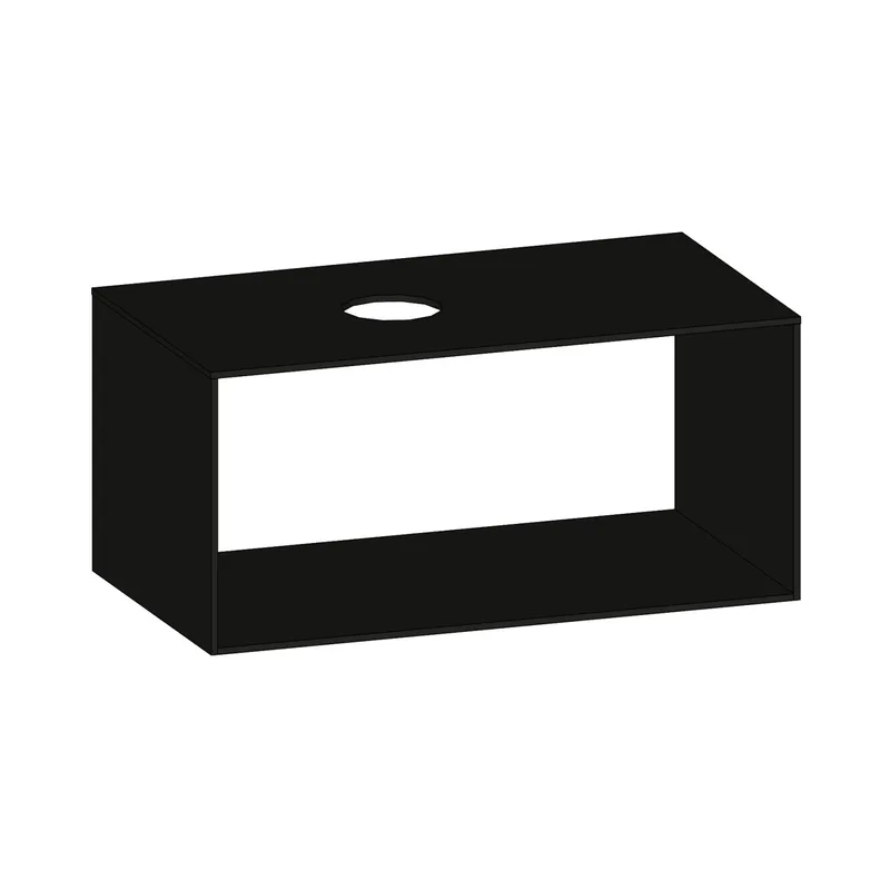 SCALIDO-Konsolenplatte m. Rahmen f Waschtisch US 922x430x510mm 1 Ausschn. links Farbvar A