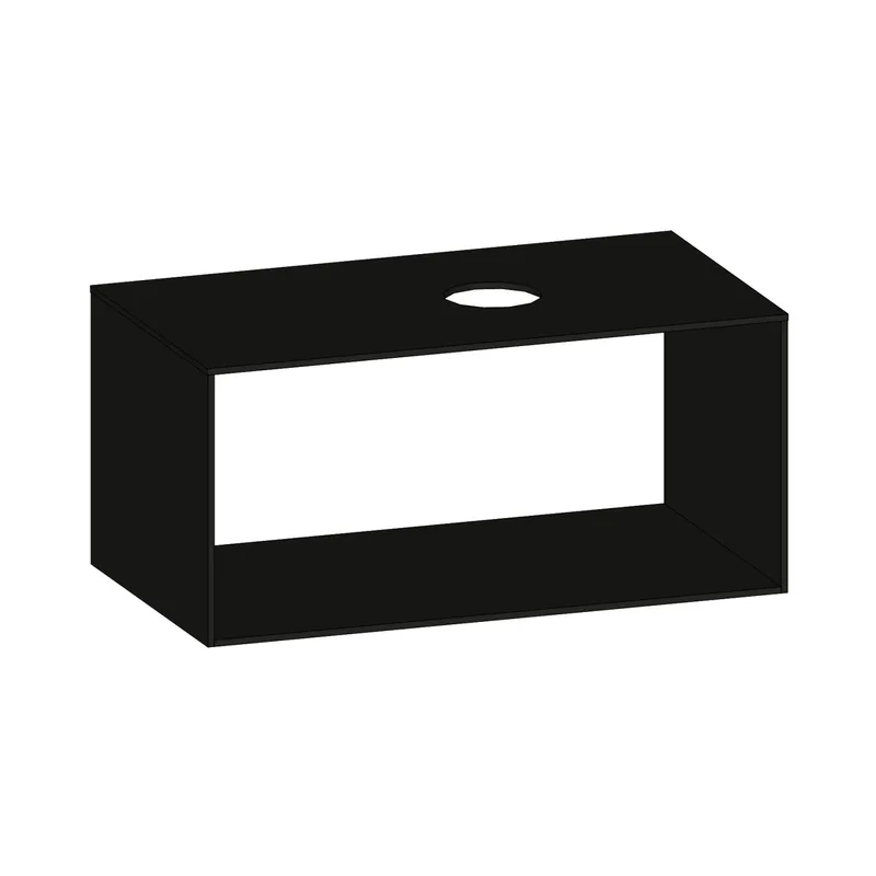 SCALIDO-Konsolenplatte m. Rahmen f Waschtisch US 922x430x510mm 1 Ausschn rechts Farbvar A