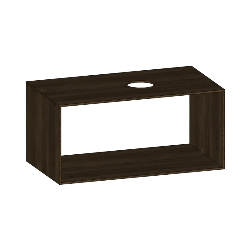 SCALIDO-Konsolenplatte m. Rahmen f Waschtisch US 922x430x510mm 1 Ausschn rechts Farbvar N