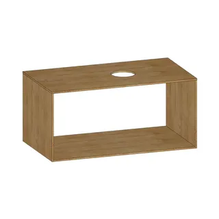 SCALIDO-Konsolenplatte m. Rahmen f Waschtisch US 922x430x510mm 1 Ausschn rechts Farbvar S