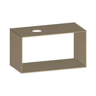 SCALIDO-Konsolenplatte m. Rahmen f Waschtisch US 1022x560x510mm 1 Ausschn links Farbvar K