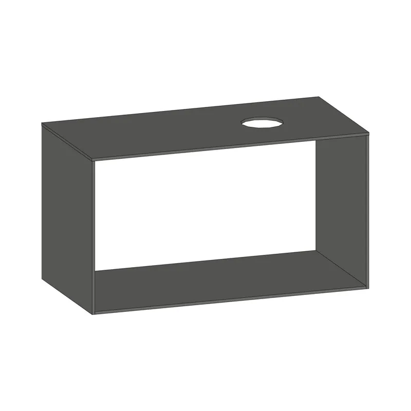 SCALIDO-Konsolenplatte m. Rahmen f Waschtisch US 1022x560x510mm 1 Aussch rechts Farbvar A