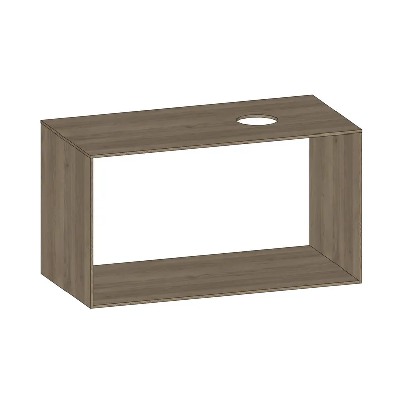 SCALIDO-Konsolenplatte m. Rahmen f Waschtisch US 1022x560x510mm 1 Aussch rechts Farbvar N