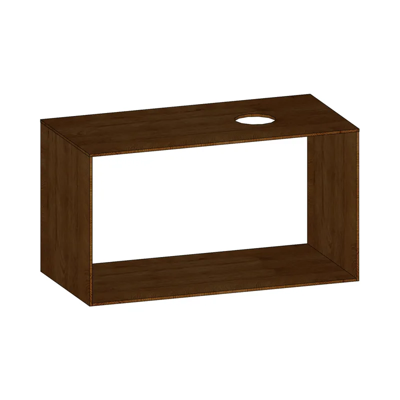 SCALIDO-Konsolenplatte m. Rahmen f Waschtisch US 1022x560x510mm 1 Aussch rechts Farbvar S