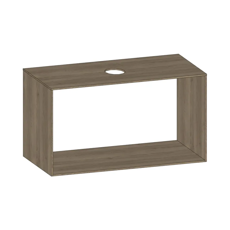 SCALIDO-Konsolenplatte m. Rahmen f Waschtisch US 1022x560x510mm 1 Aussch mittig Farbvar N