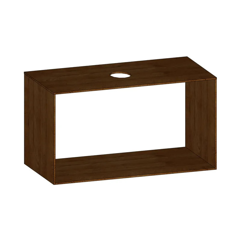 SCALIDO-Konsolenplatte m. Rahmen f Waschtisch US 1022x560x510mm 1 Aussch mittig Farbvar S