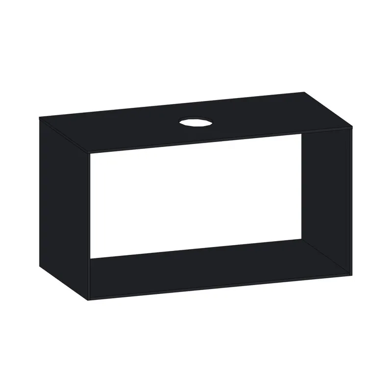 SCALIDO-Konsolenplatte m. Rahmen f Waschtisch US 1022x560x510mm 1 Aussch mittig Farbvar V