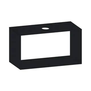 SCALIDO-Konsolenplatte m. Rahmen f Waschtisch US 1022x560x510mm 1 Aussch mittig Farbvar V
