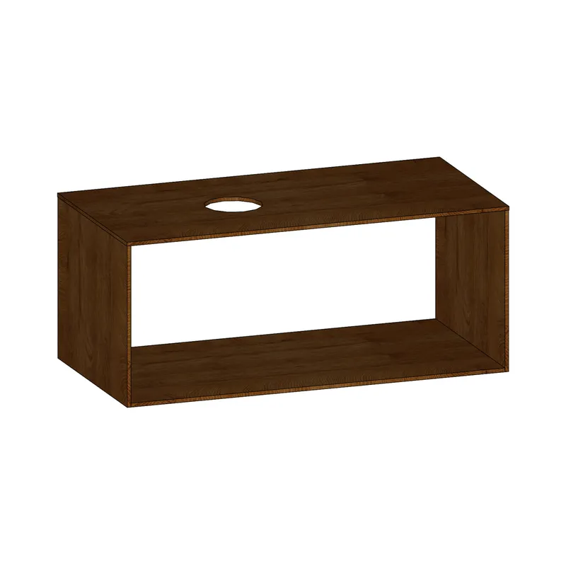 SCALIDO-Konsolenplatte m. Rahmen f Waschtisch US 1022x430x510mm 1 Ausschn links Farbvar S