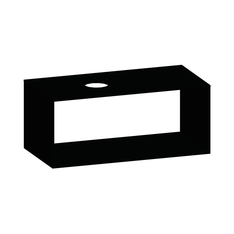 SCALIDO-Konsolenplatte m. Rahmen f Waschtisch US 1022x430x510mm 1 Ausschn links Farbvar V
