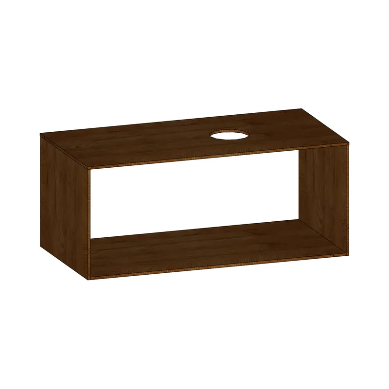 SCALIDO-Konsolenplatte m. Rahmen f Waschtisch US 1022x430x510mm 1 Aussch rechts Farbvar S