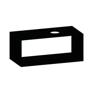 SCALIDO-Konsolenplatte m. Rahmen f Waschtisch US 1022x430x510mm 1 Aussch rechts Farbvar V