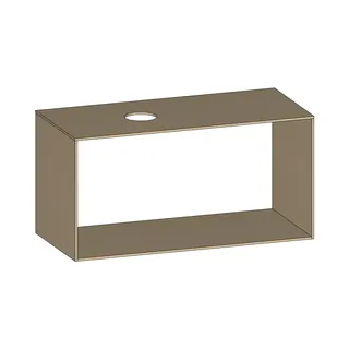 SCALIDO-Konsolenplatte m. Rahmen f Waschtisch US 1122x560x510mm 1 Ausschn links Farbvar K