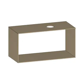SCALIDO-Konsolenplatte m. Rahmen f Waschtisch US 1122x560x510mm 1 Aussch rechts Farbvar K