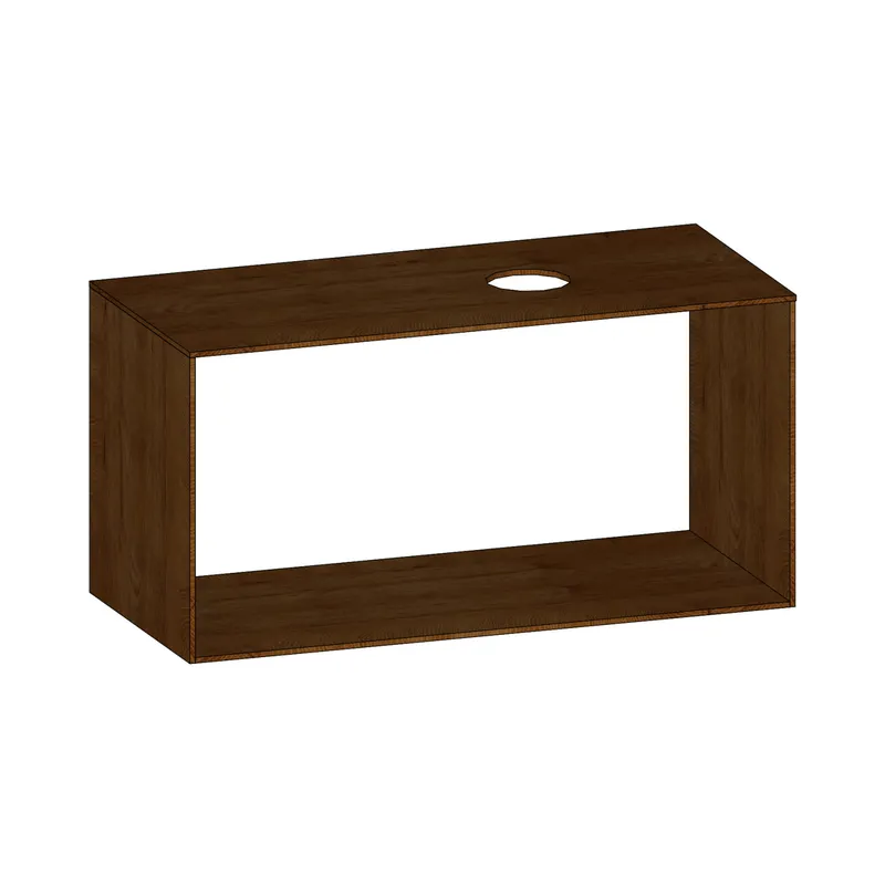 SCALIDO-Konsolenplatte m. Rahmen f Waschtisch US 1122x560x510mm 1 Aussch rechts Farbvar S