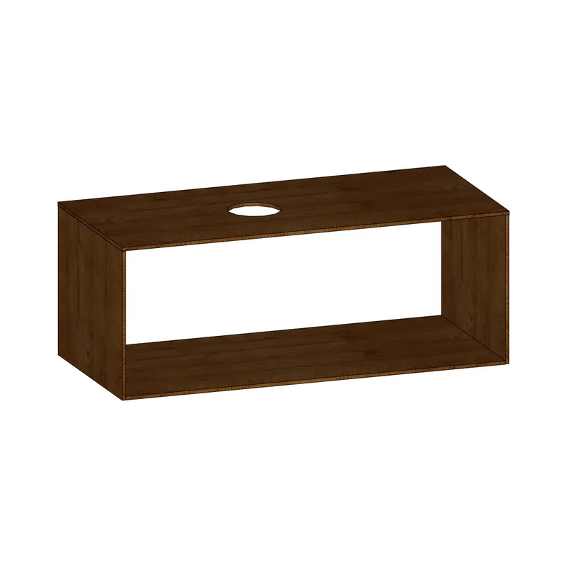 SCALIDO-Konsolenplatte m. Rahmen f Waschtisch US 1122x430x510mm 1 Ausschn links Farbvar S