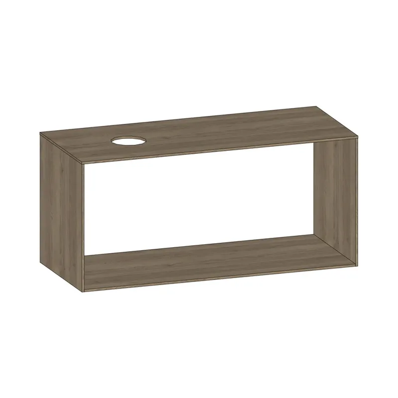 SCALIDO-Konsolenplatte m. Rahmen f Waschtisch US 1222x560x510mm 1 Ausschn links Farbvar N