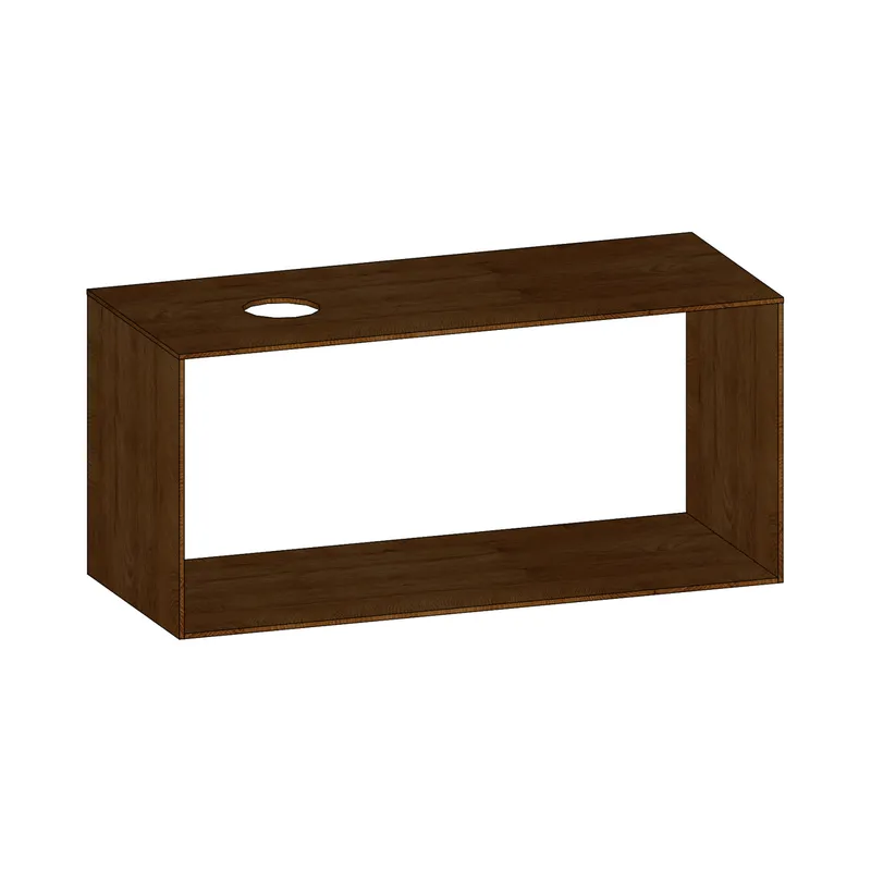 SCALIDO-Konsolenplatte m. Rahmen f Waschtisch US 1222x560x510mm 1 Ausschn links Farbvar S