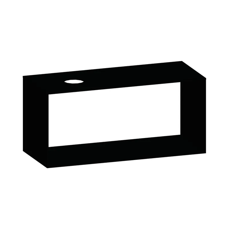 SCALIDO-Konsolenplatte m. Rahmen f Waschtisch US 1222x560x510mm 1 Ausschn links Farbvar V