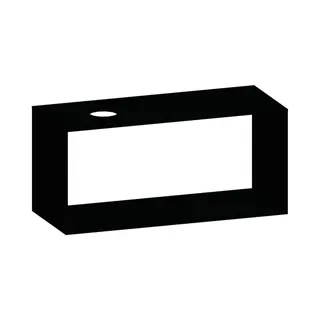 SCALIDO-Konsolenplatte m. Rahmen f Waschtisch US 1222x560x510mm 1 Ausschn links Farbvar V