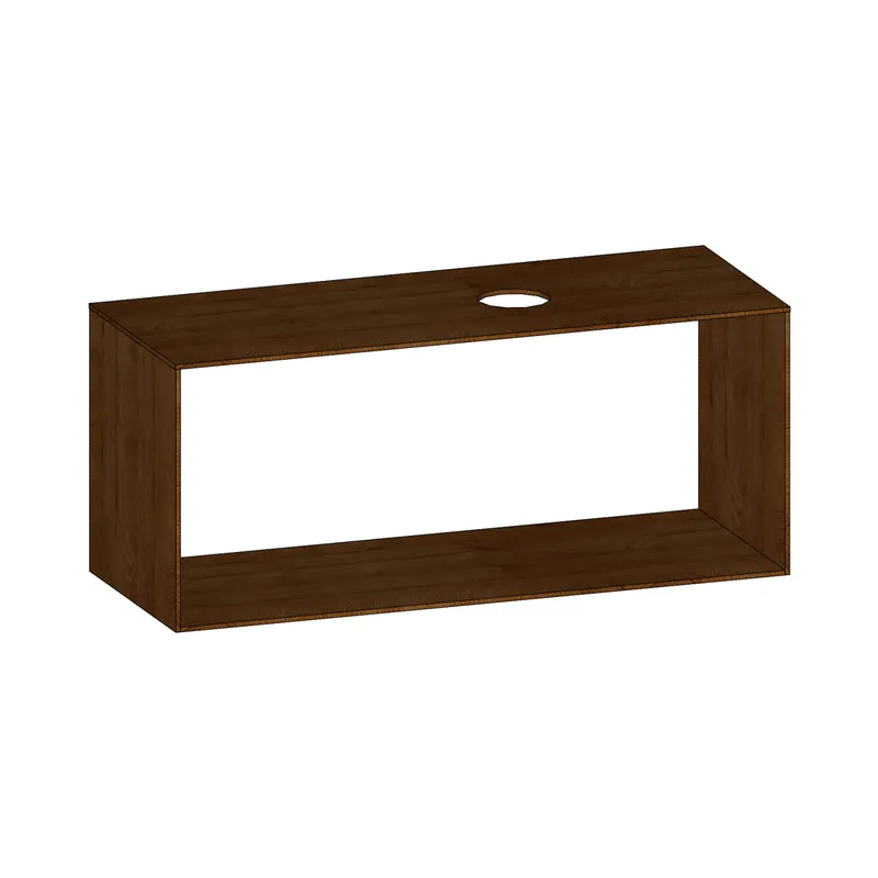 SCALIDO-Konsolenplatte m. Rahmen f Waschtisch US 1222x560x510mm 1 Aussch rechts Farbvar S
