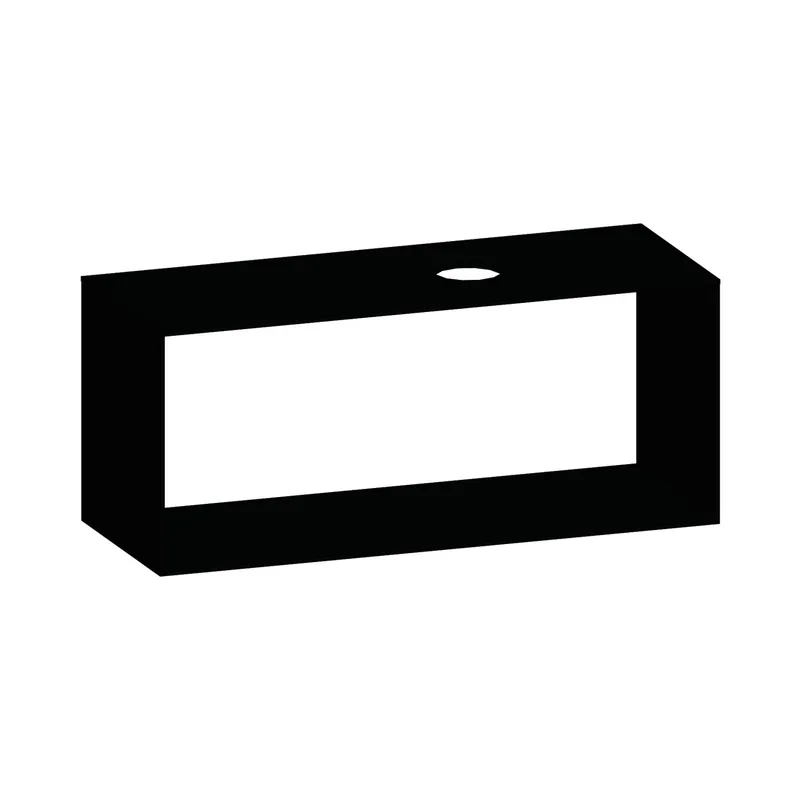 SCALIDO-Konsolenplatte m. Rahmen f Waschtisch US 1222x560x510mm 1 Aussch rechts Farbvar V
