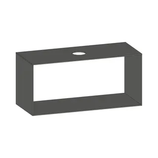 SCALIDO-Konsolenplatte m. Rahmen f Waschtisch US 1222x560x510mm 1 Aussch mittig Farbvar A