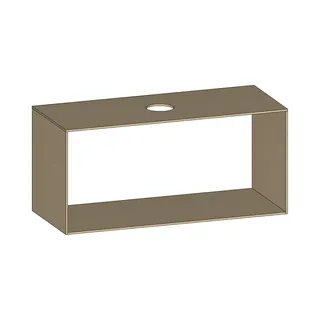 SCALIDO-Konsolenplatte m. Rahmen f Waschtisch US 1222x560x510mm 1 Aussch mittig Farbvar K