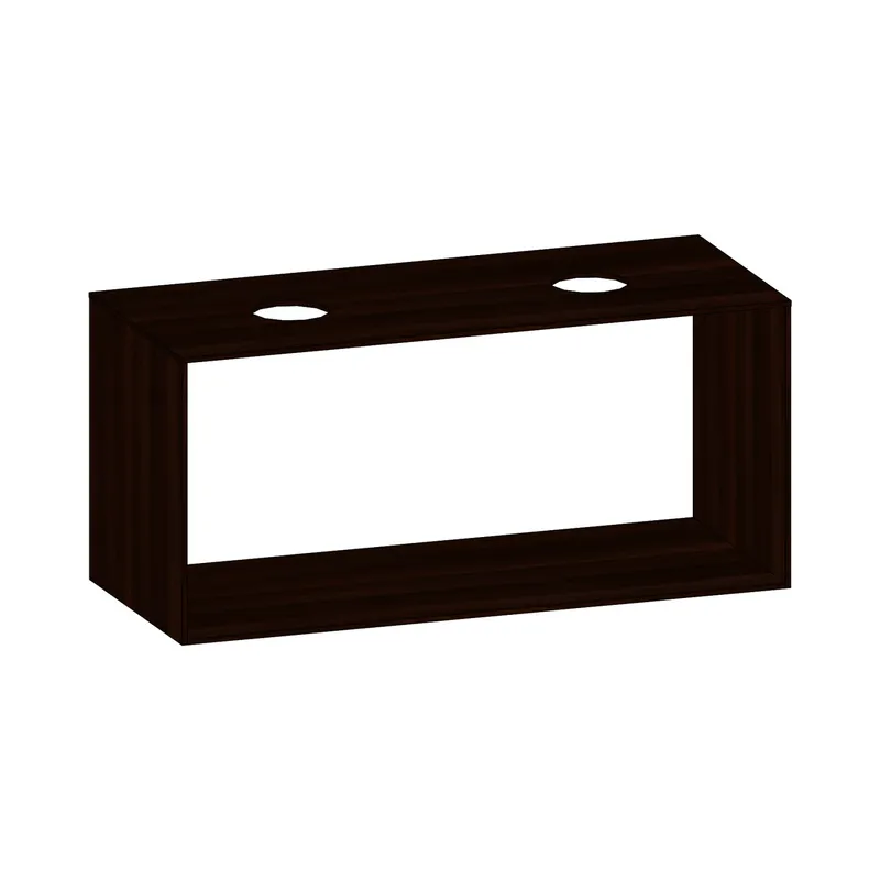 SCALIDO-Konsolenplatte m. Rahmen f Waschtisch US 1222x560x510mm 2 Ausschnitte Farbvar. E