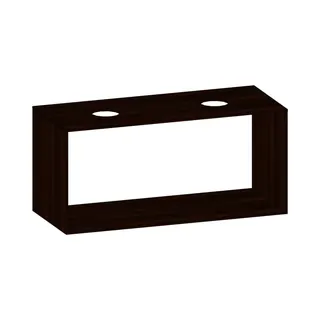 SCALIDO-Konsolenplatte m. Rahmen f Waschtisch US 1222x560x510mm 2 Ausschnitte Farbvar. E