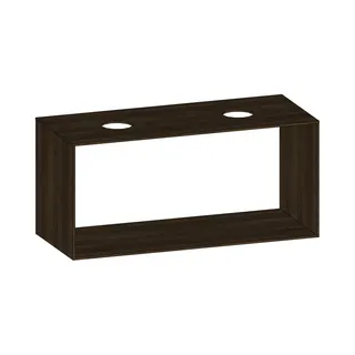 SCALIDO-Konsolenplatte m. Rahmen f Waschtisch US 1222x560x510mm 2 Ausschnitte Farbvar. K