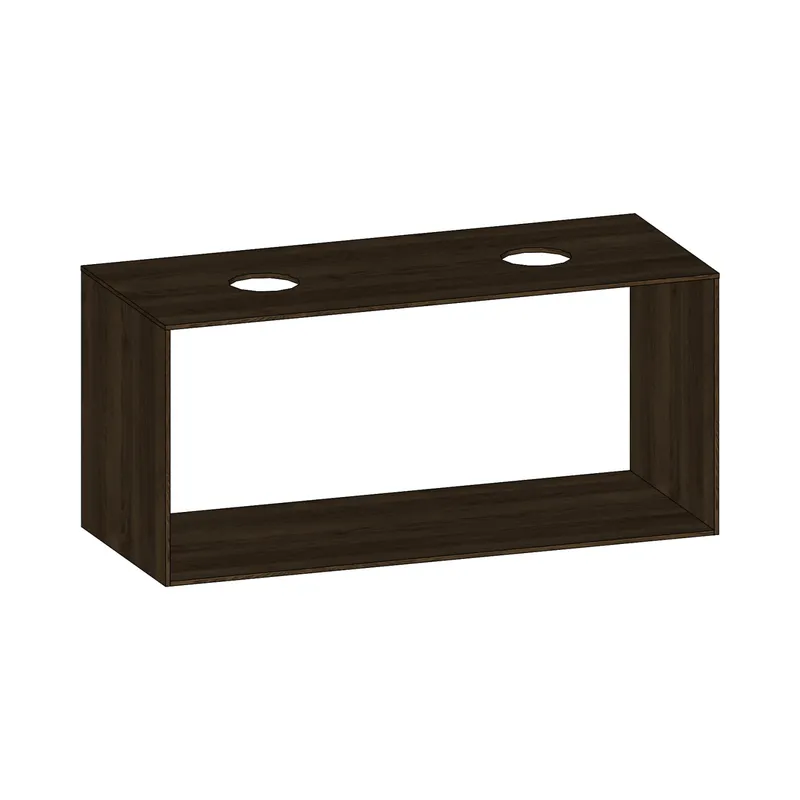 SCALIDO-Konsolenplatte m. Rahmen f Waschtisch US 1222x560x510mm 2 Ausschnitte Farbvar. N