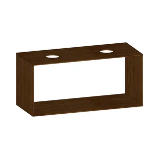 SCALIDO-Konsolenplatte m. Rahmen f Waschtisch US 1222x560x510mm 2 Ausschnitte Farbvar. S