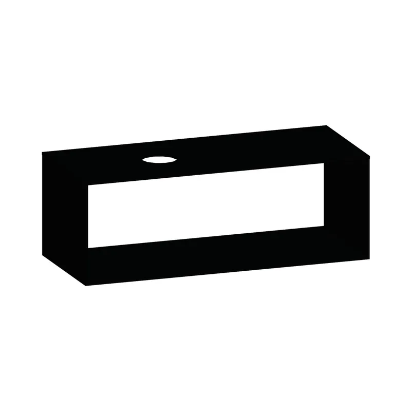 SCALIDO-Konsolenplatte m. Rahmen f Waschtisch US 1222x430x510mm 1 Ausschn links Farbvar V