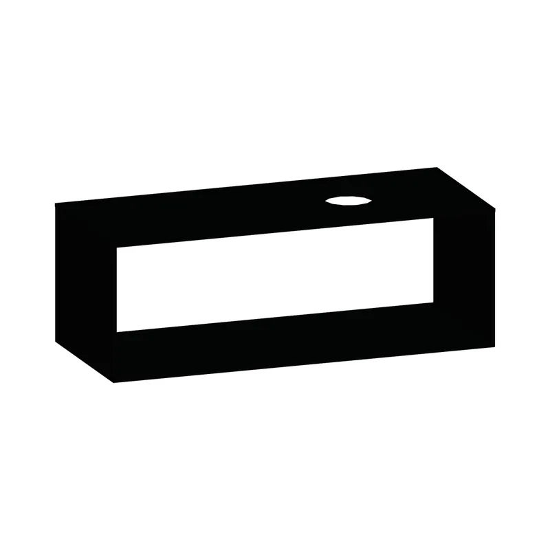 SCALIDO-Konsolenplatte m. Rahmen f Waschtisch US 1222x430x510mm 1 Aussch rechts Farbvar V