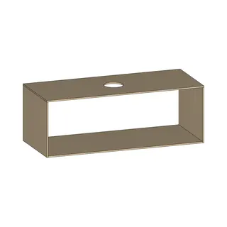 SCALIDO-Konsolenplatte m. Rahmen f Waschtisch US 1222x430x510mm 1 Aussch mittig Farbvar K