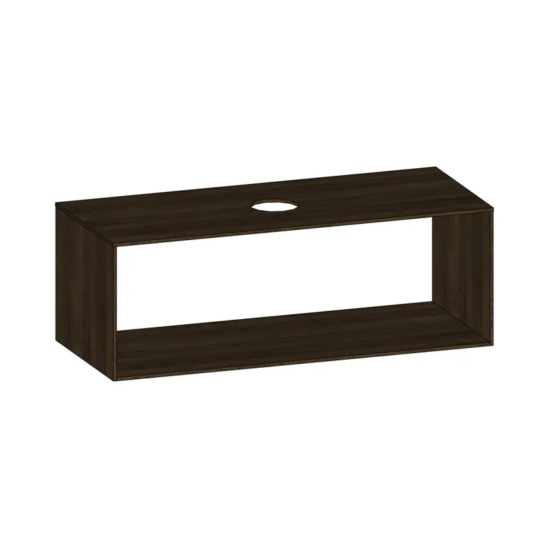SCALIDO-Konsolenplatte m. Rahmen f Waschtisch US 1222x430x510mm 1 Aussch mittig Farbvar N