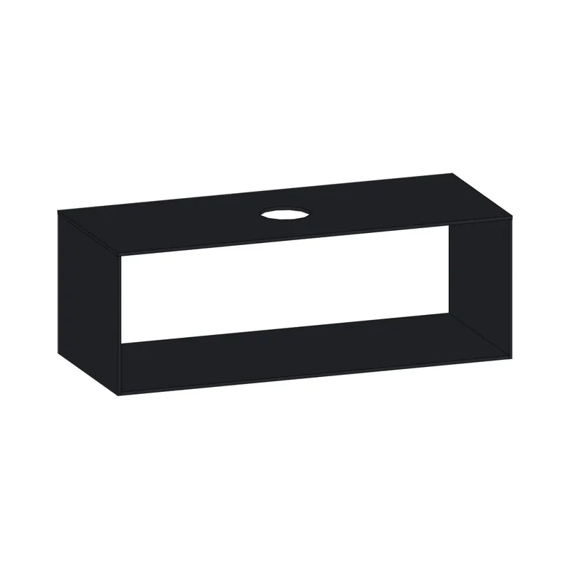SCALIDO-Konsolenplatte m. Rahmen f Waschtisch US 1222x430x510mm 1 Aussch mittig Farbvar V
