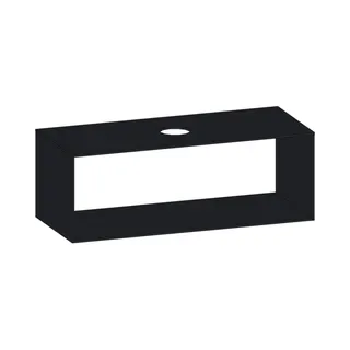 SCALIDO-Konsolenplatte m. Rahmen f Waschtisch US 1222x430x510mm 1 Aussch mittig Farbvar V