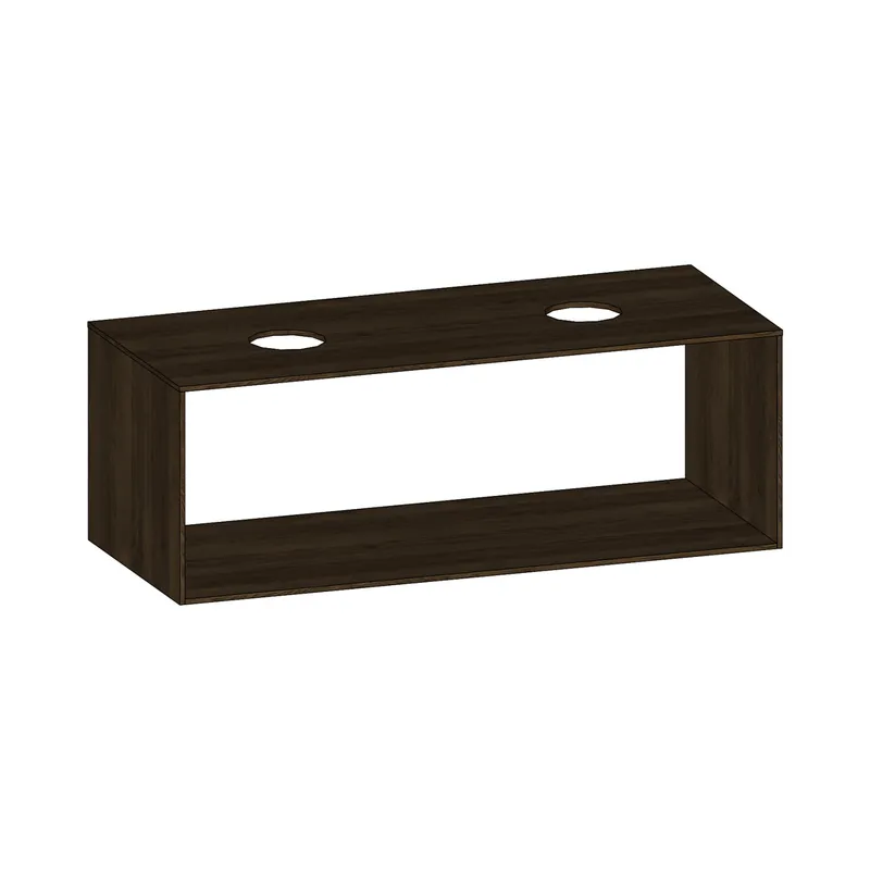 SCALIDO-Konsolenplatte m. Rahmen f Waschtisch US 1222x430x510mm 2 Ausschnitte Farbvar. N