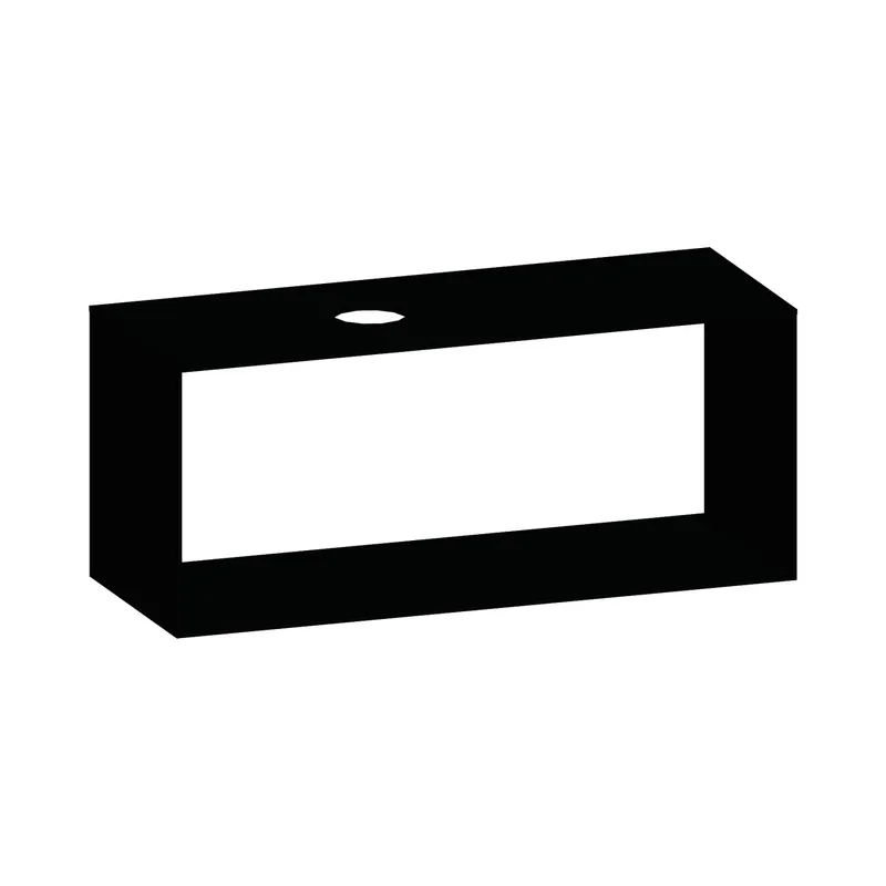SCALIDO-Konsolenplatte m. Rahmen f Waschtisch US 1322x560x510mm 1 Ausschn links Farbvar V