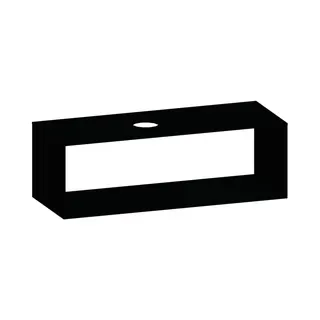 SCALIDO-Konsolenplatte m. Rahmen f Waschtisch US 1322x430x510mm 1 Ausschn links Farbvar V