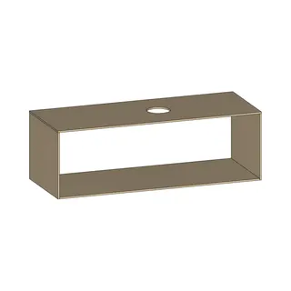 SCALIDO-Konsolenplatte m. Rahmen f Waschtisch US 1322x430x510mm 1 Aussch rechts Farbvar K