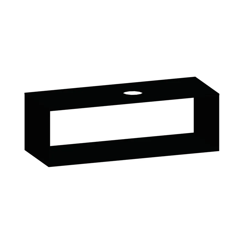 SCALIDO-Konsolenplatte m. Rahmen f Waschtisch US 1322x430x510mm 1 Aussch rechts Farbvar V